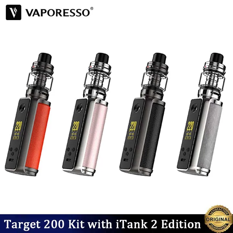 המגניב Vaporesso TARGET 200 Kit עם iTank 2 Edition – סקירת מוצר מפורטת