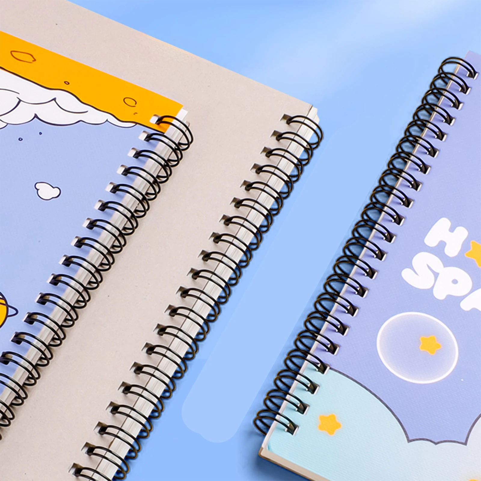 Cute A4 Drawing cartoon Notebooks for students stickers Children\'s picture book for art sketching School Supplies Stationery