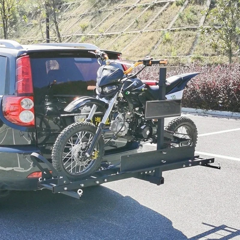 Off-road vehicle car back rack rear trailer battery car rear luggage rack modified square mouth motorcycle rack