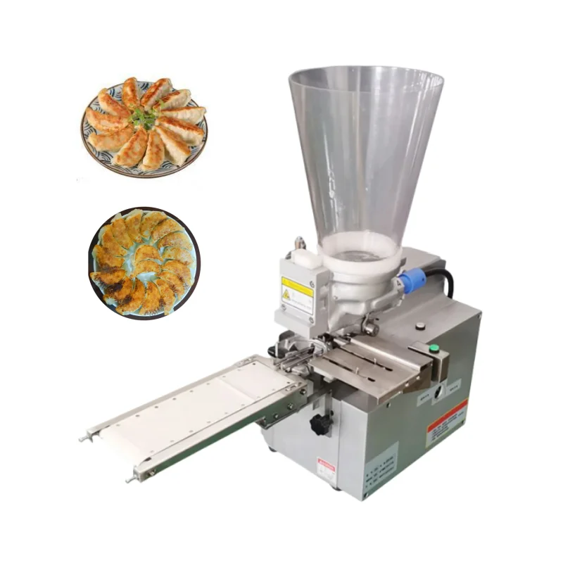 High Efficiency Japanese Gyoza Maker Machine Fried Dumpling Making Machine Japanese Fried Gyoza Dumpling Forming Machine