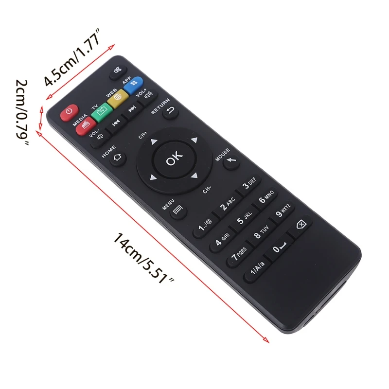 Compatible with CS918 918S MK818 GV11D MXV Q7 Q8 V88 V99 Home TV Theater Universal Remote Control