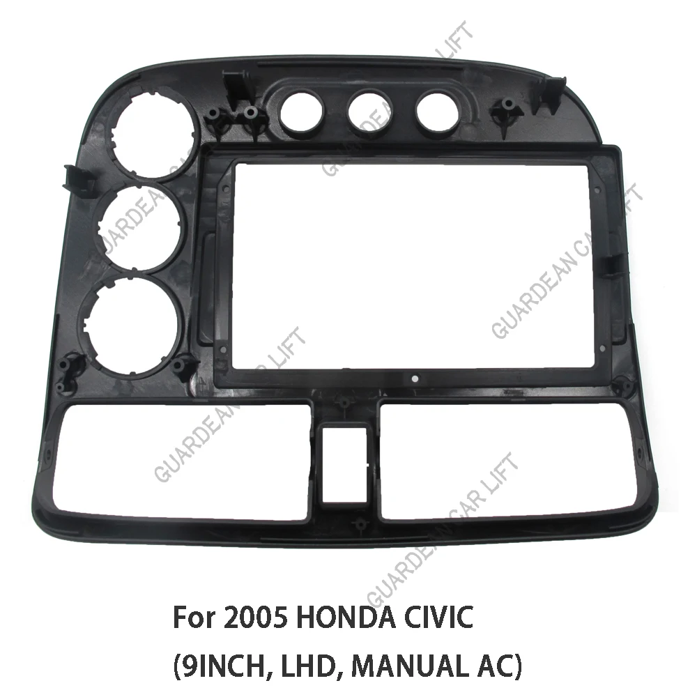 Per Honda CIVIC 2000 -2006 (9 pollici) autoradio Stereo Android MP5 Player 2 Din Head Unit Fascia Panel involucro Frame Dash Trim