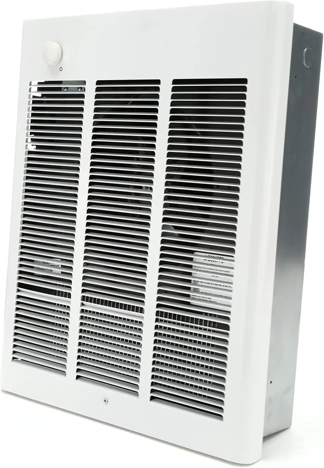 High Capacity Fan Forced Wall Heater for Entryways and Vestibules, large, White, Medium