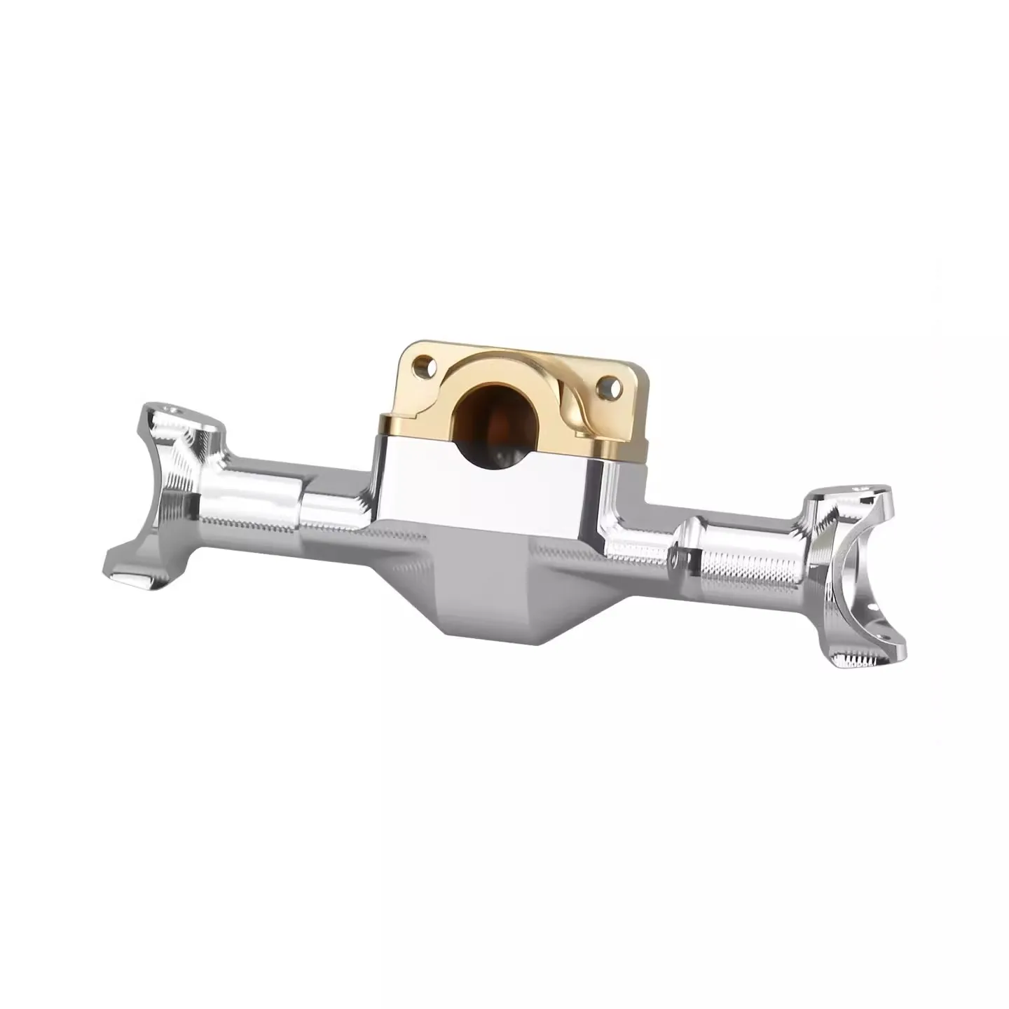 HR Axial SCX30 Stallion Stockman K10 Aluminum Front Axle with Brass Cover  Cover Weight: 3.4g