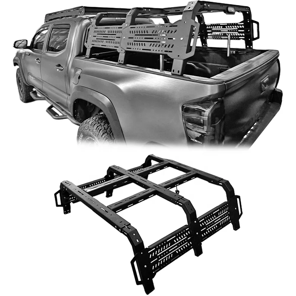 

Spedking High Quality Pickup Offroad Accessories Bed Rack Roof Rack For Jeep Wrangler FORD F150 TOYOTA TACOMA Roof Rack