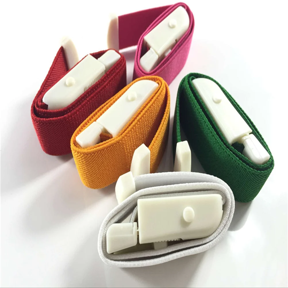 

5pcs Elastic Quick Release Emergency Buckle Tourniquet (Random Color) buckle style tourniquet