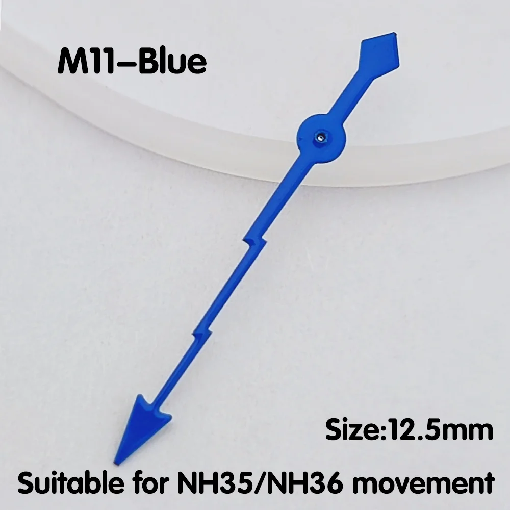 Orologio lancetta dei secondi Lancetta dei fulmini lancetta dei secondi Lancetta di alta qualità Adatto per parti dell'orologio con lancetta del movimento NH35 NH36