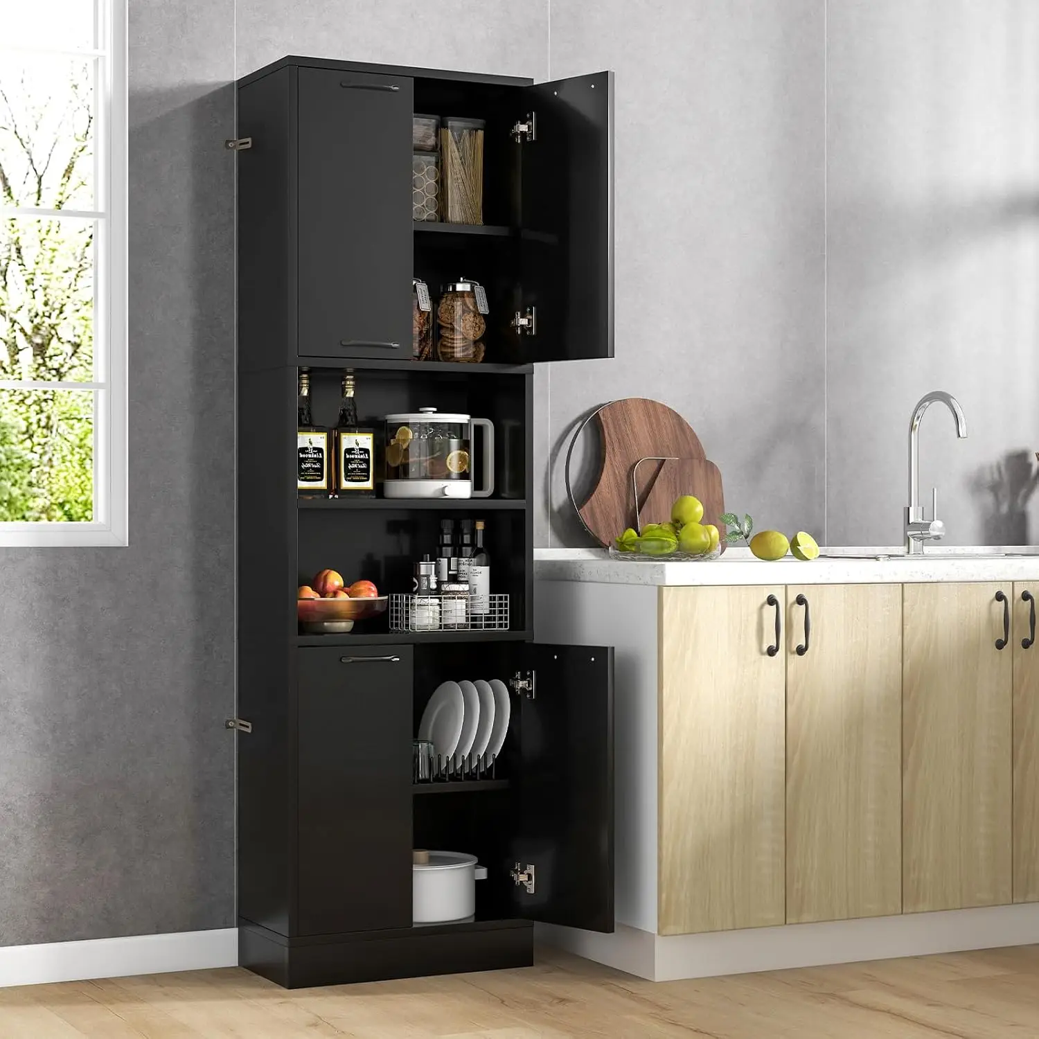 Bathroom Storage Cabinet, 75