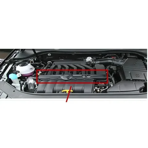 Крышка двигателя V6, верхняя защита двигателя 03H971797A для VW R36 Magotan 3.2 Touareg 3.6 New Passat 3.0