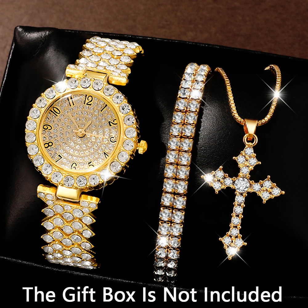 Women'S Accessories To Wear With Watch - مجموعة من 3 قطع من الساعات