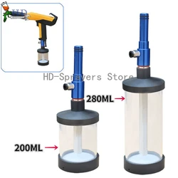 200ml 280ml Powder Coating Fluidizing Hopper for Test Powder Coating Machines