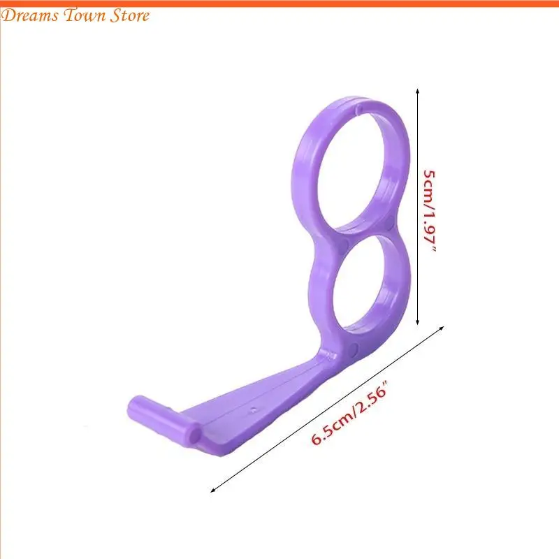 HX6A Universal Phone Stand Grip Finger Rring Support Plastic Cellphone Tablet Bracket