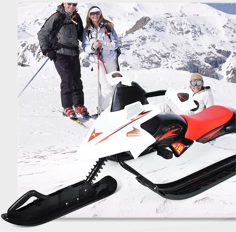 

hot selling children's skibob, adult sleds, winter ice and snow sports equipment, horseback style thickened skis