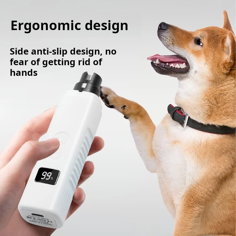 New product with light pet nail grinder, electric nail clipper, nail clipper, cat and dog cleaning nail clipper