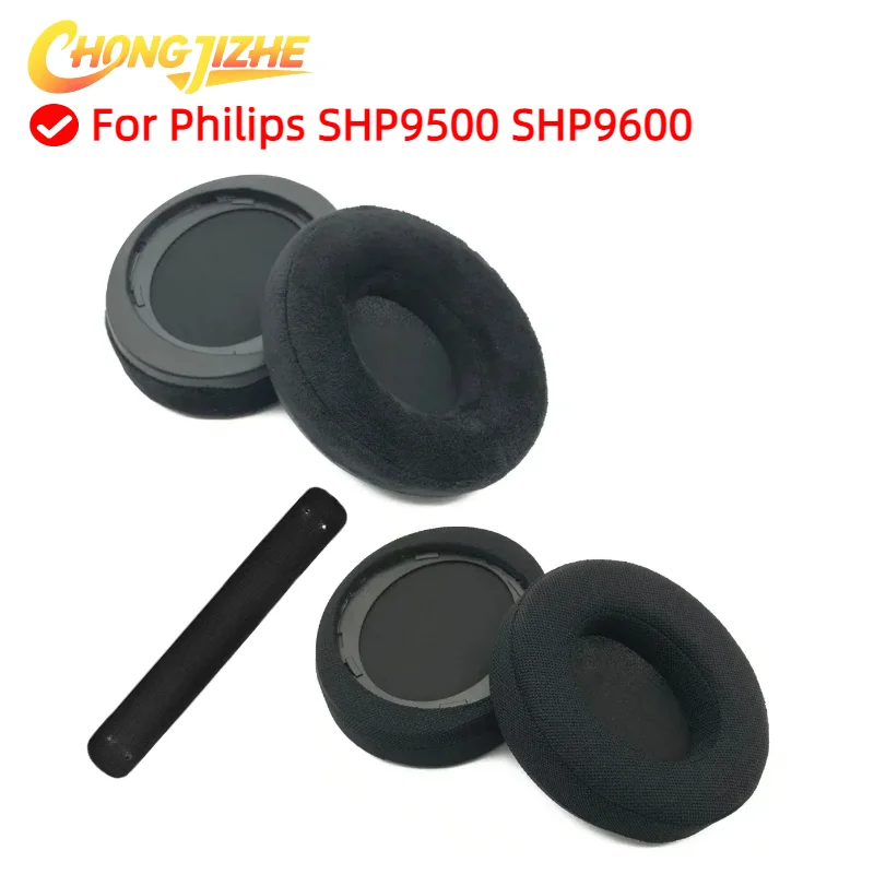 

Ear Pads Replacement For Philips SHP9500 SHP9600 Headphone Cushion Headset Foam Sponge Earmuffs Headbeam Cover 5.18