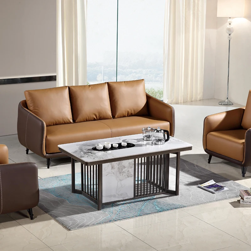 

# Modular Leather Office Sofa Set Modern Eco-friendly For School Hospital Hotel Apartment