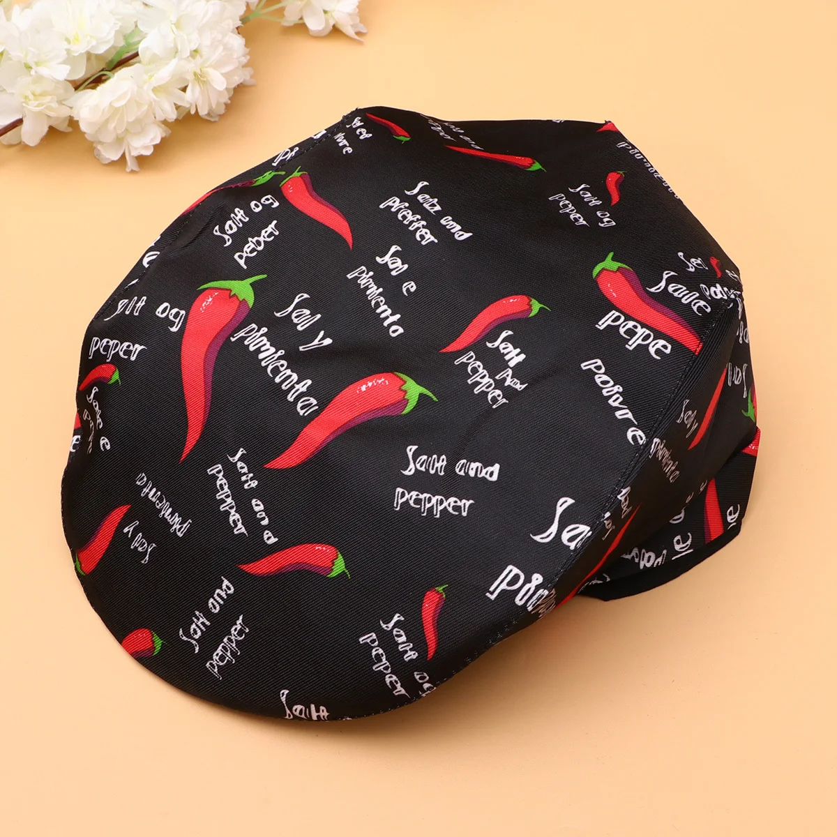 Béret de Chef en coton, 2 pièces, casquette de cuisine confortable, Absorption de la sueur, casquette de cuisine pour serveur, Restaurant, chapeau de Chef de cuisine