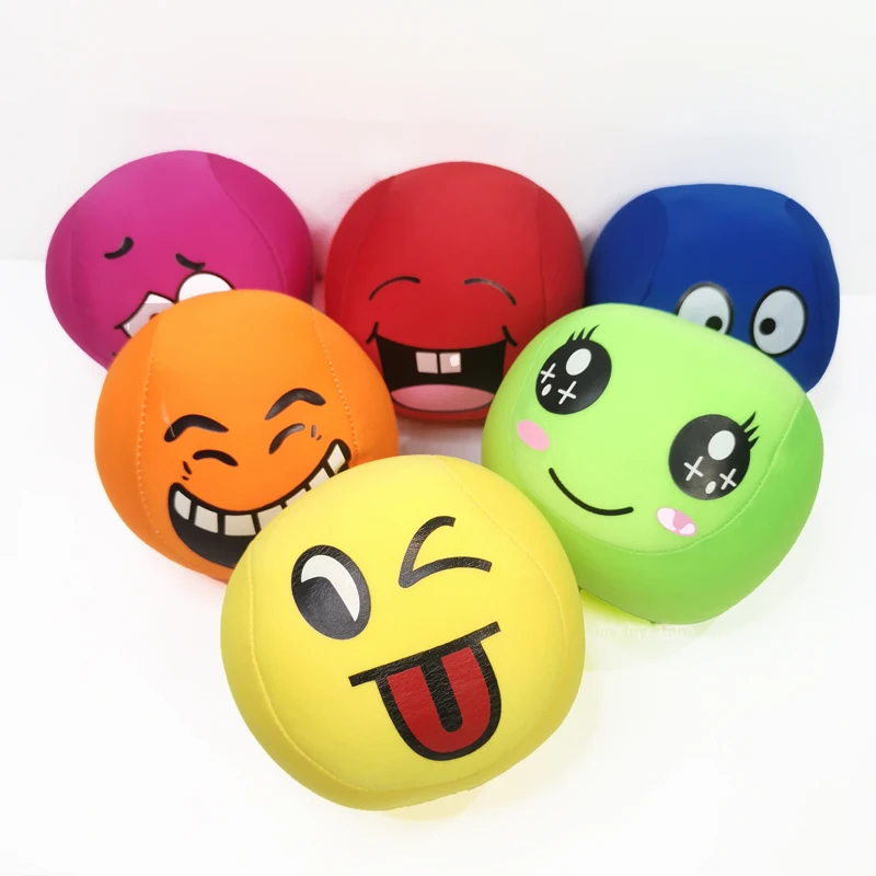 Mood Stress-Relieving Toys Adult Expression Sandbag Soft Pearl Cotton Kid Catching Game Kindergarten Props Indoor Outdoor Sports