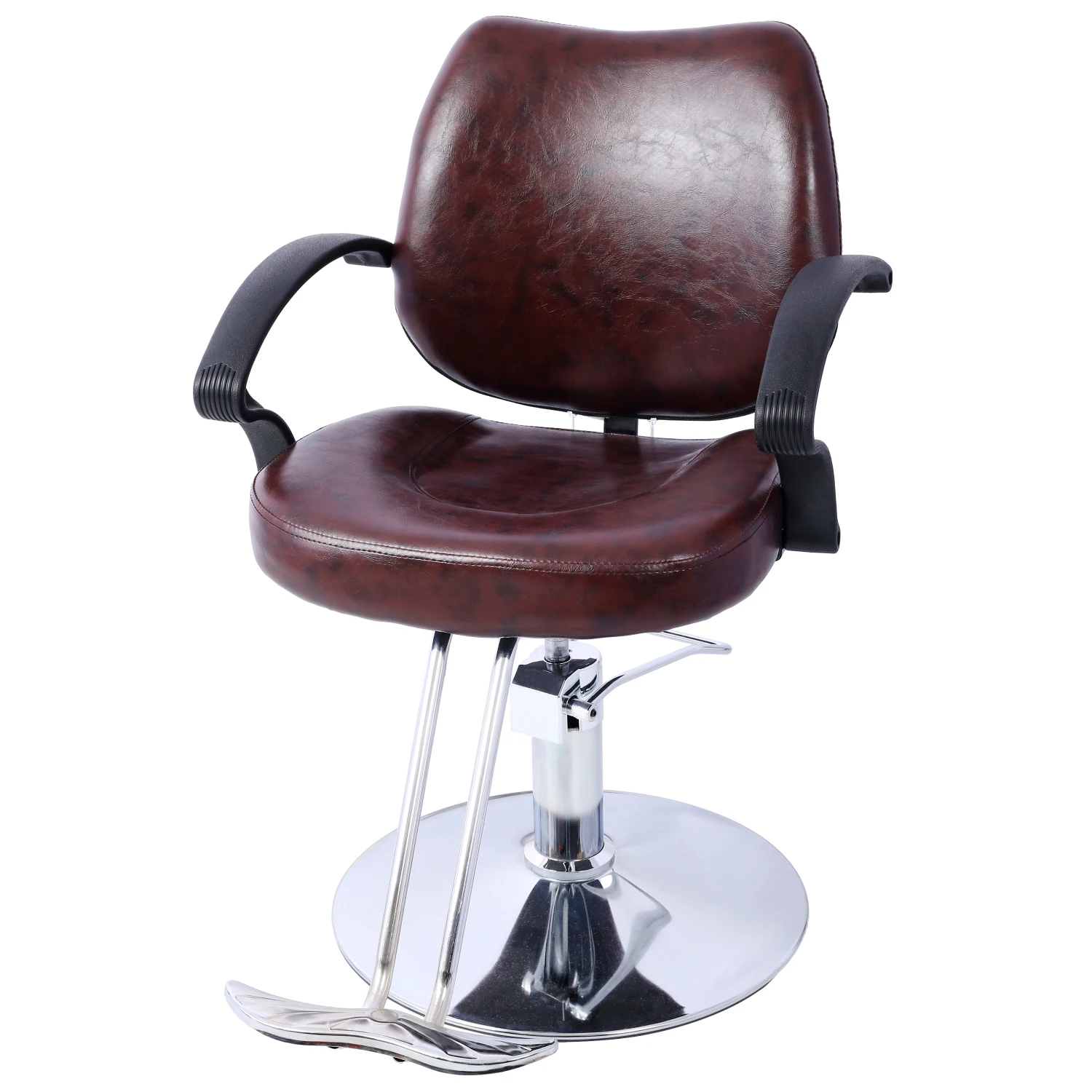 

Hair Salon Chair Styling Heavy Duty Hydraulic Pump Barber Chair Beauty Shampoo Barbering Chair for Hair Stylist Women Man with B