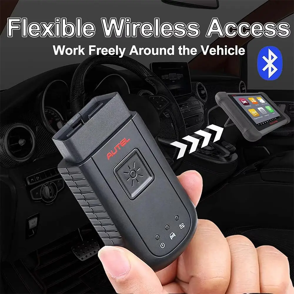 Autel MaxiSYS-VCI 100 Wireless Diagnostic Interface MaxiVCI V100 For MS906BT/MK908P/Elite/MS908 Maxisys Bluetooth Connector