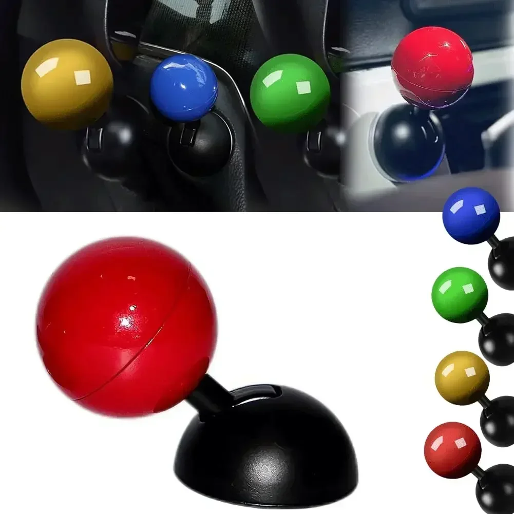 

Car Push To Start Button Rocker Button Engine Start Stop Lever Ball Joystick Plastic Blue Red Car Accessories Tools