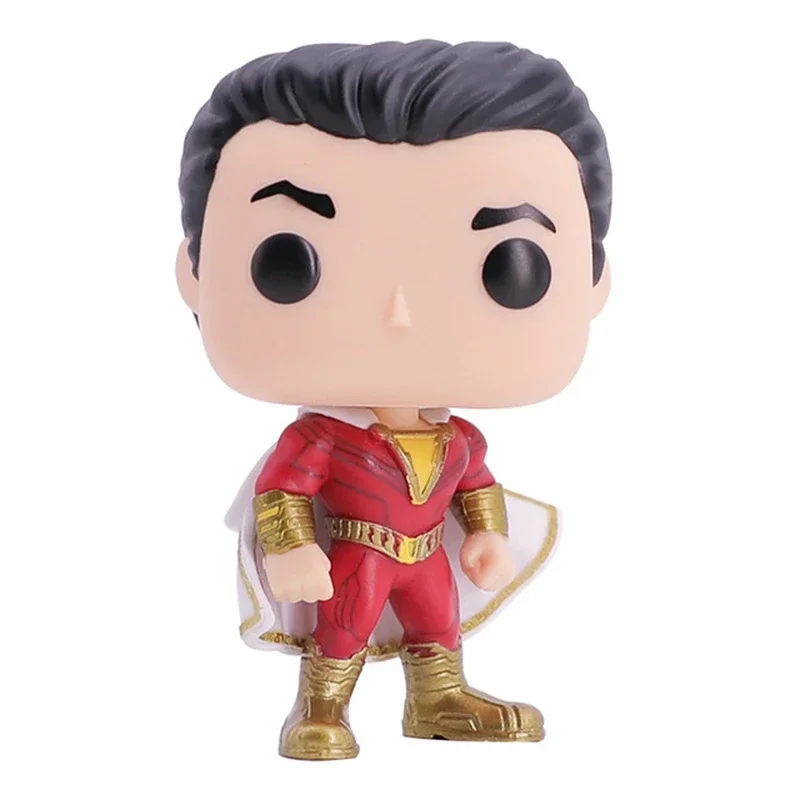 FUNKO POP  Action Movie SHAZAM 260# Super Hero Vinyl Action Figures Toys Best Gift for Kid Birthday