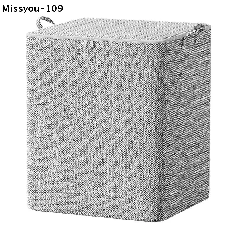 220L Large - Capacity Clothes Storage Box With A Cover, A Large - Scale Laundry Basket Organizer Bag For Babies, Foldable