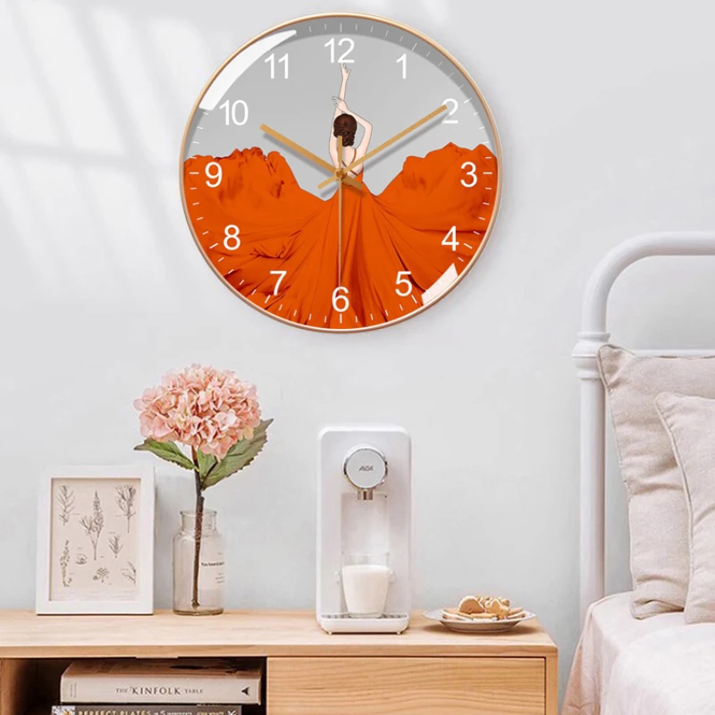 Wall clocks, modern silent creative radio-controlled clocks