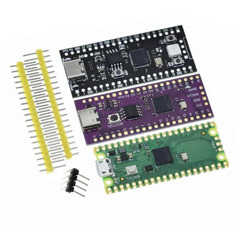 Official Raspberry Pi Pico Board RP2040 Dual-Core 264KB ARM Low-Power Microcomputers High-Performance Cortex-M0+ Processor