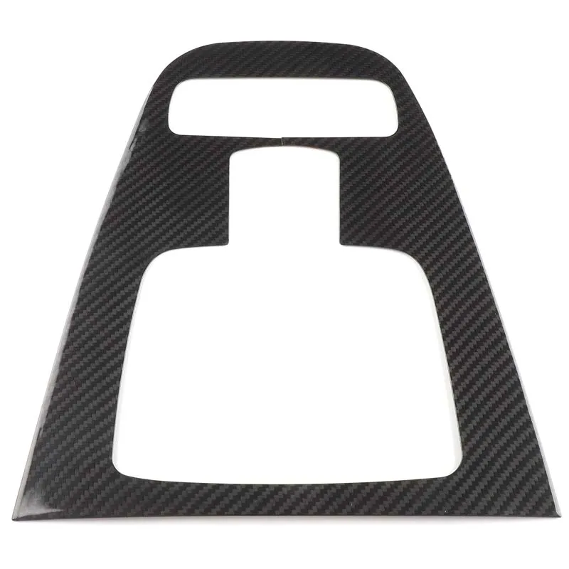 

For Mercedes-Benz GLE GLS 2020+ Real Carbon Fiber Car styling center control gear panel cover decoration sticker accessories