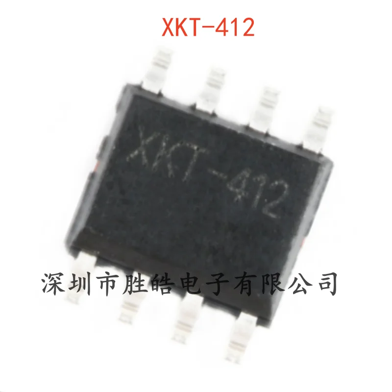 (10PCS)  NEW  XKT-412  1.5AUSB  Power   Wireless Charging Wireless Power Supply Chip   SOP-8   XKT-412   Integrated Circuit