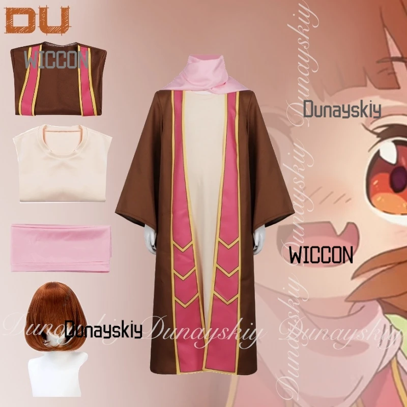 

Дочь короля демонов, аниме Du, косплей, король демонов, только зачатый с длинным халатом, карнавальный костюм, полный комплект