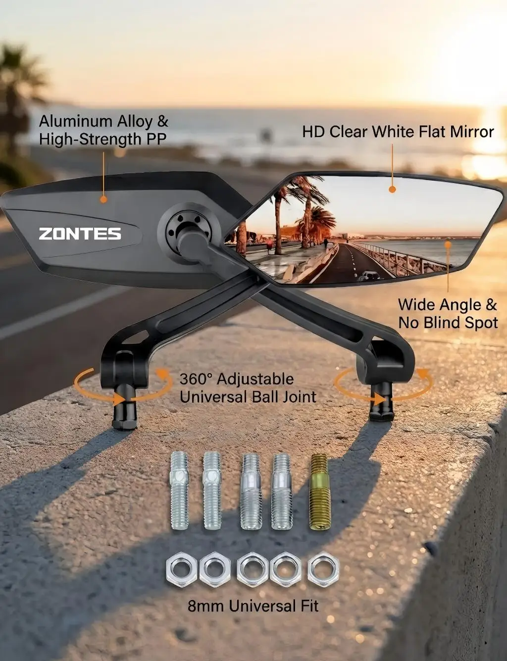 Motorcycle Rear Vie…