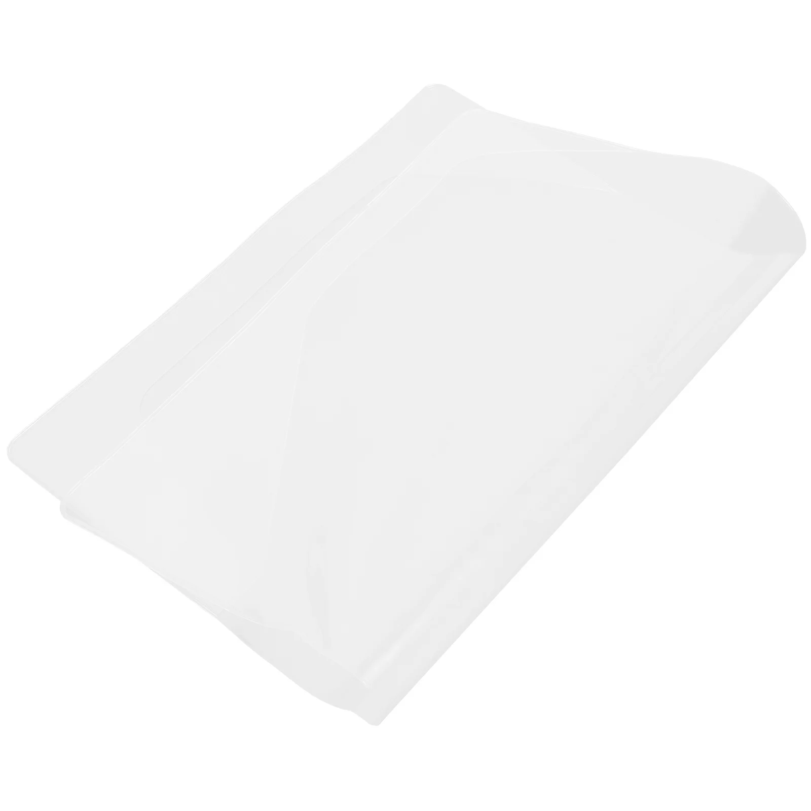 

A5 Transparent PVC Book Cover Plastic Protective Sleeve for Scrapbook Students Textbook Work Planner Clear Film