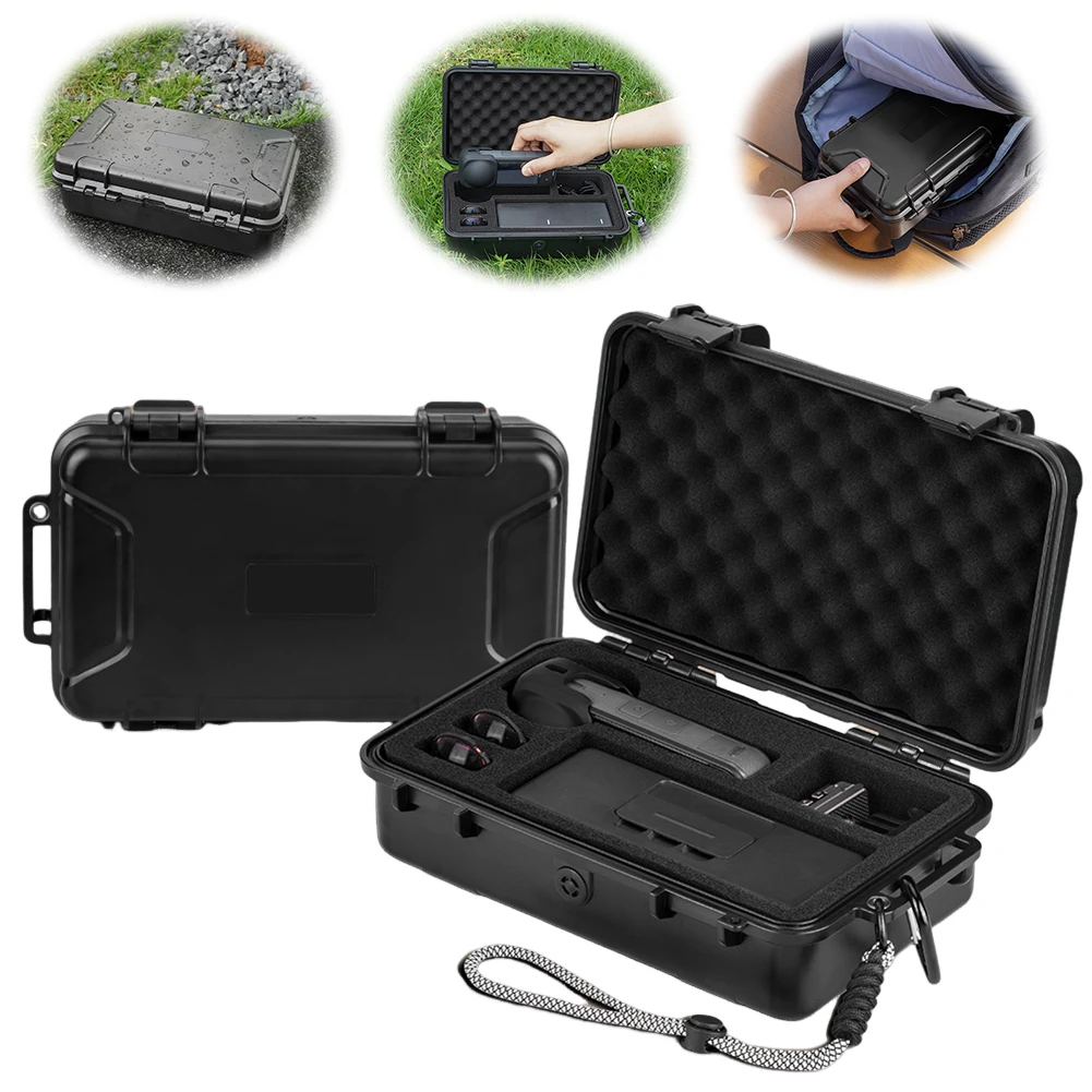 

For Insta360 X5 Camera Storage Case Hard Shell Carrying Case Waterproof Protective Box Travel Suitcase for Insta360 X5 Accessory