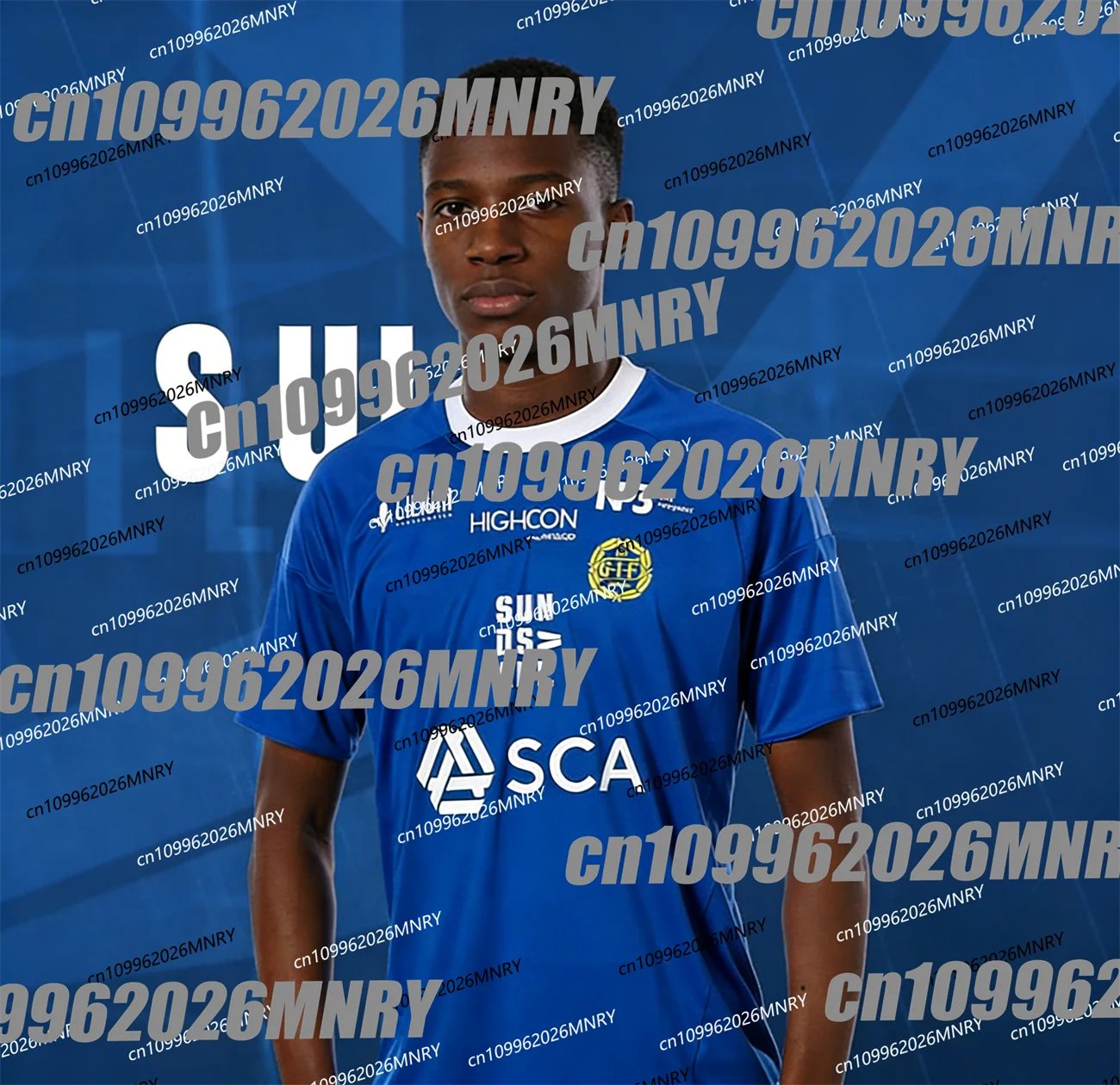 

Футболка GIF Sundsvall 25/26, летняя мужская спортивная тренировочная форма, дышащая быстросохнущая футболка для мужчин и женщин