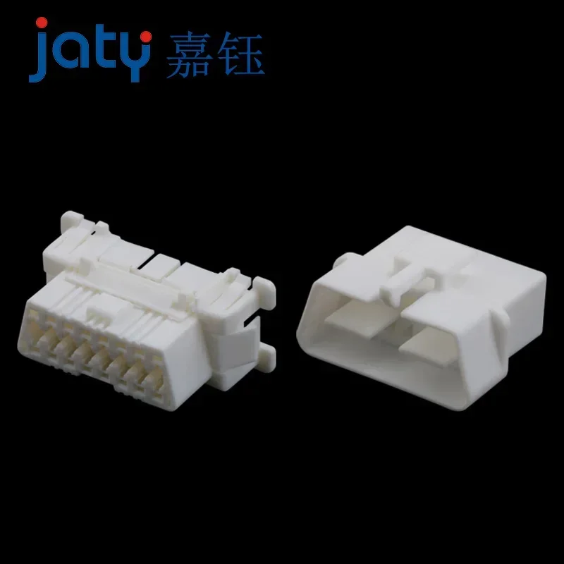 1sets 16-pin Jiayu  Auto parts  179631-1 Toyota Diagnostic socket plug /OBD interface jacket with terminals DJ7163-1.8-11/21