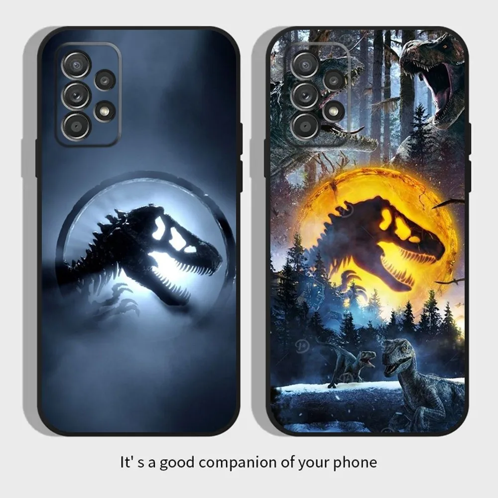 Dinosaur Phone Case For Samsung S21,S22 Ultra,S20,S30 plus,S22 plus,S23,S30 ultra 5G J-Jurassic Park Silicone Cover