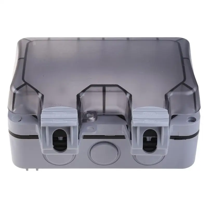 

652F UK/EU настенная розетка с водонепроницаемым выключателем для садового двора