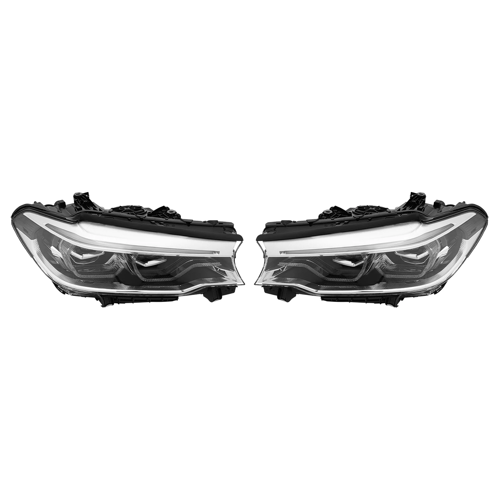 

Автомобильные фары 2017-2020 Bmw 5 G30 G31 Pc Led 12 В левый и правый Oe Numbe 63117214965 63117214966 с прозрачными линзами Drl