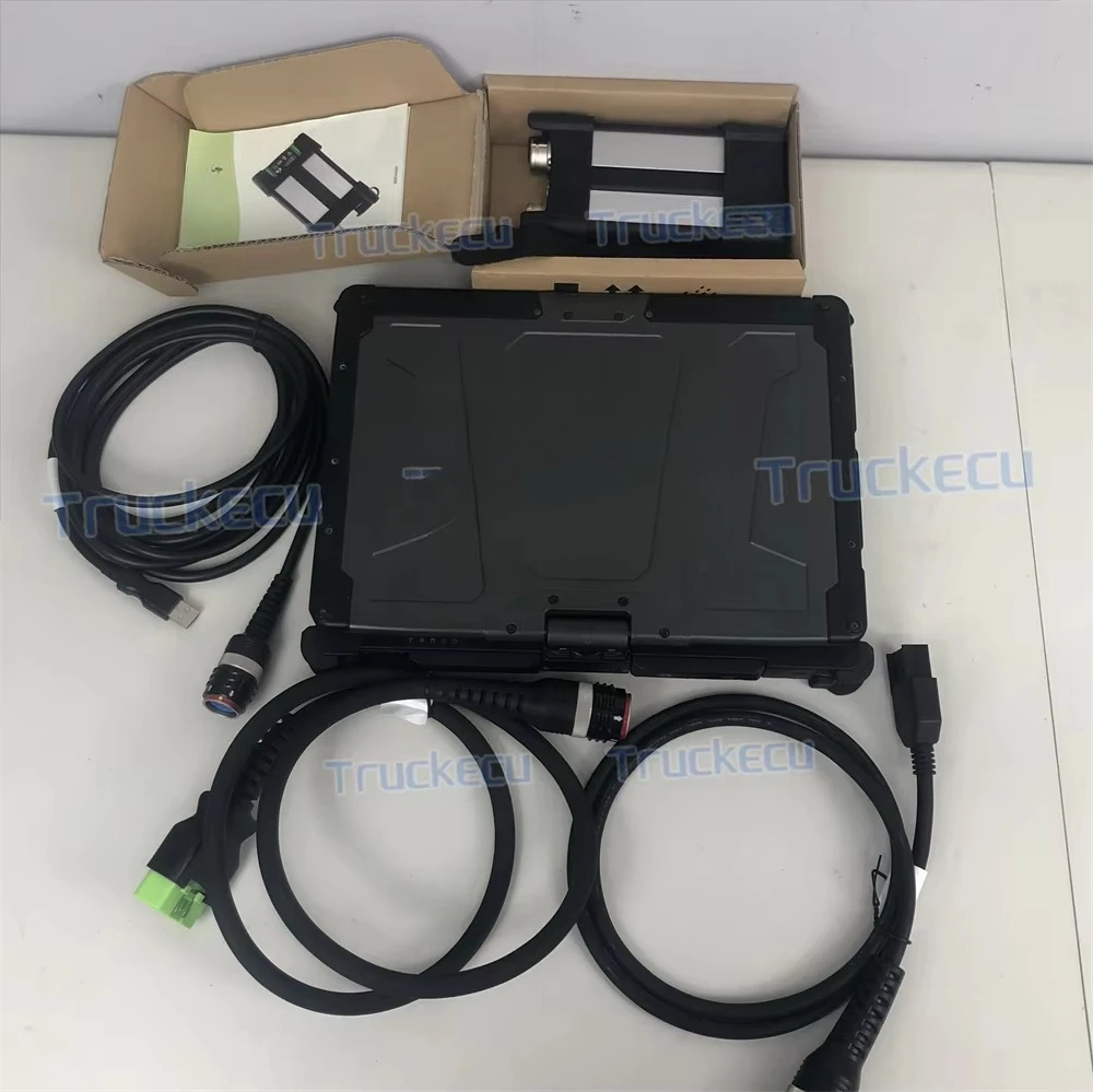 Getac V110 Laptop Vocom2+ 88894400 Original VOCOM II 88890400 Interface PTT 2.8 Apci Euro6 Diagnostic Programming Tool - view 5