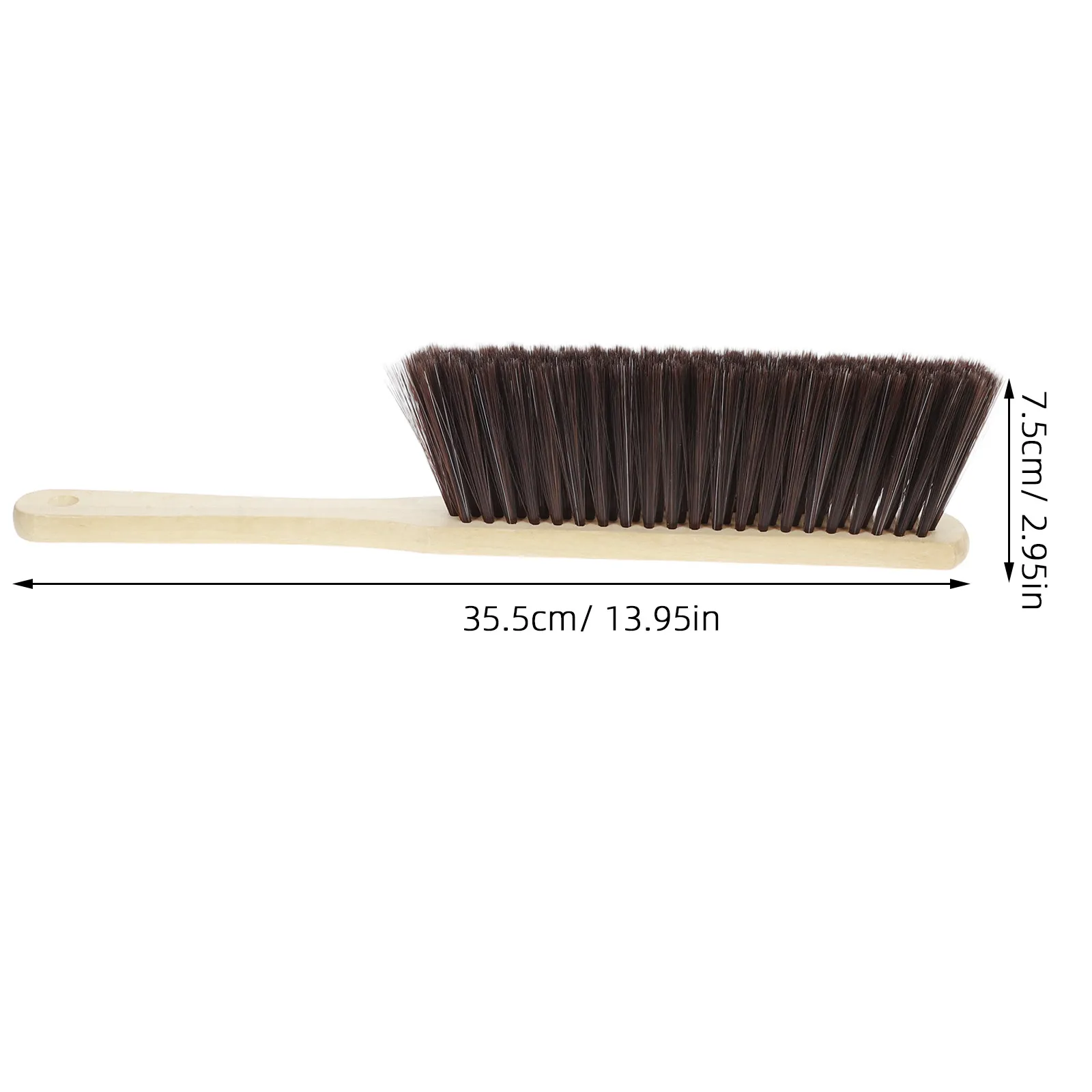 Ash Fire Pit Fireplace Stove Handle Outdoor Halloween Christmas Cleaning Brush Long Handle Cleaning Long Handle Brush 2PCS