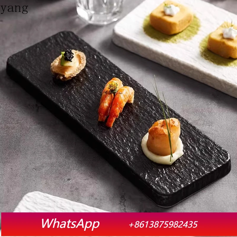 

LMM Rectangle Sushi Pastry Plate Fruit Tray Premium Tableware