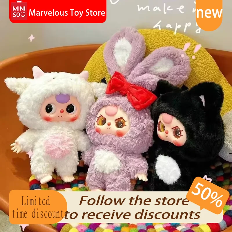

In Stock Genuine 400% Baby Three Blind Box Model Series Plush Mystery Box Trendy Toy Ornament Creative Christmas Presents Gifts