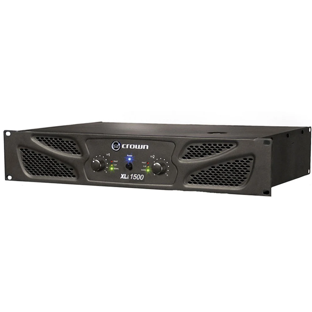 Crown XLi 1500 Power Amplifier Professional Audio DJ Equipment For Line Array Speakers Subwoofer Speakers