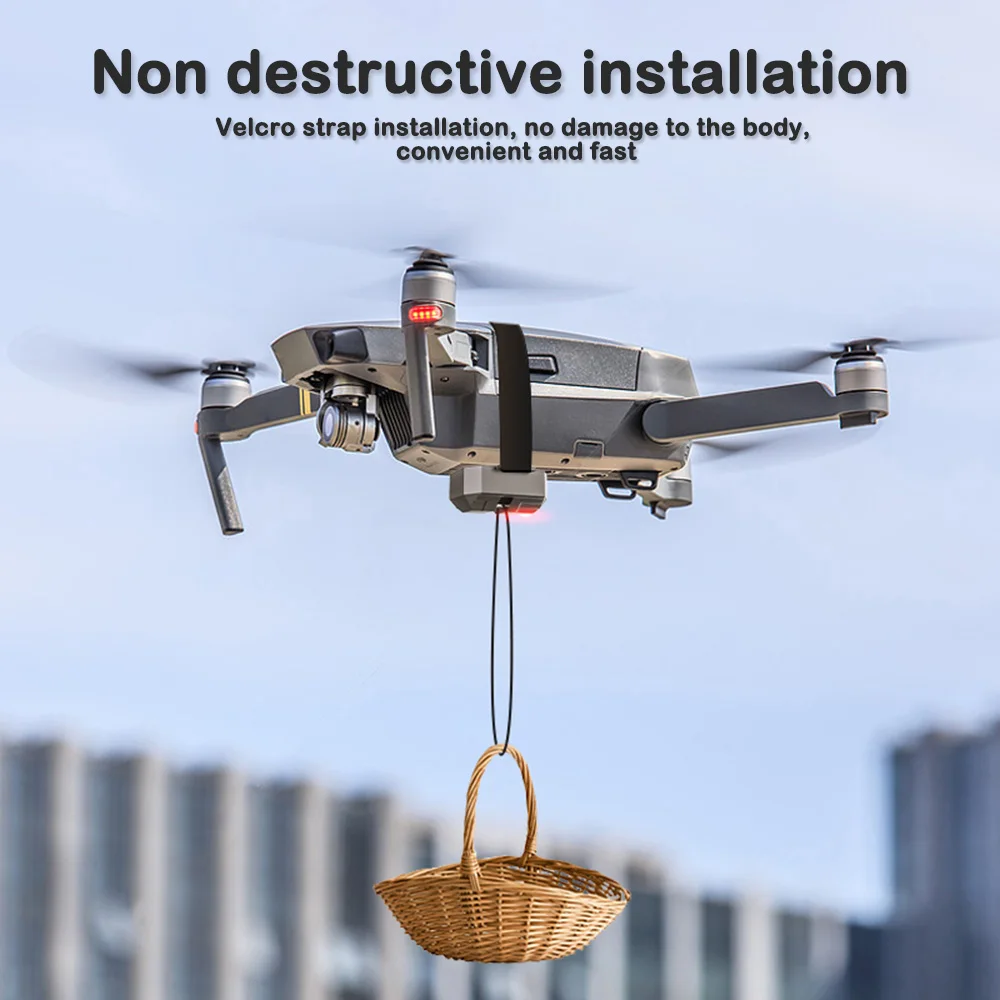 Drone Airdrop Thrower System 2.4 Remote Control General Payload Delivery Thrower Air Dropper Device Drone Accessories