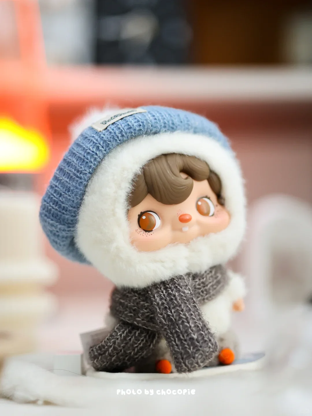 

52 игрушки Poukapouka Let'S Ski Snow Baby виниловая кукла Kawaii фигурки рюкзак очаровательный брелок милый кулон праздничный подарок