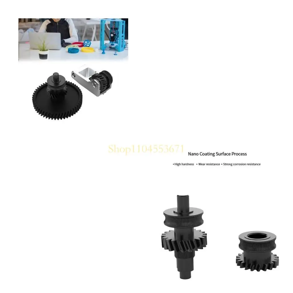 

Бестселлер для Bambu P1P 3D-принтер Экструзионная головка Комплект шестерен 3D-принтер для Bambu P1S