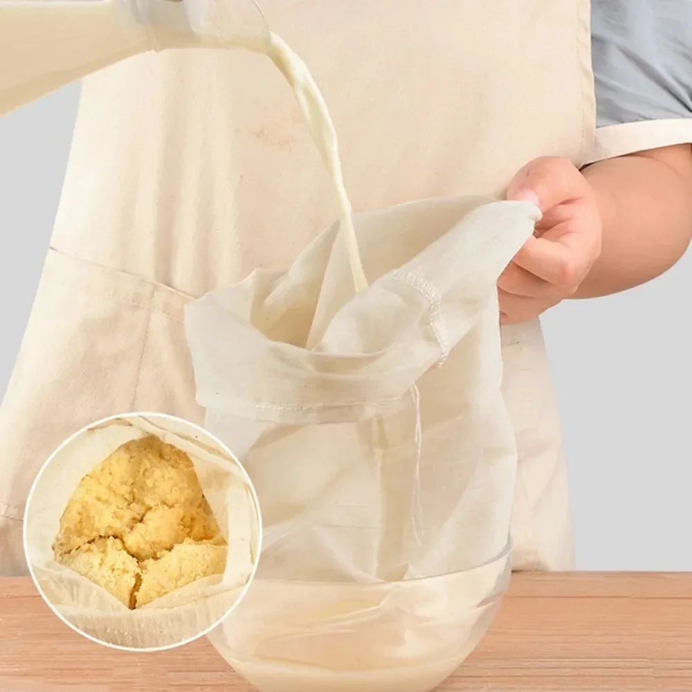 New Nylon Cheese Cloth Filter Bags Healthy Filter Tofu Strainer Reusable Spice Strainers