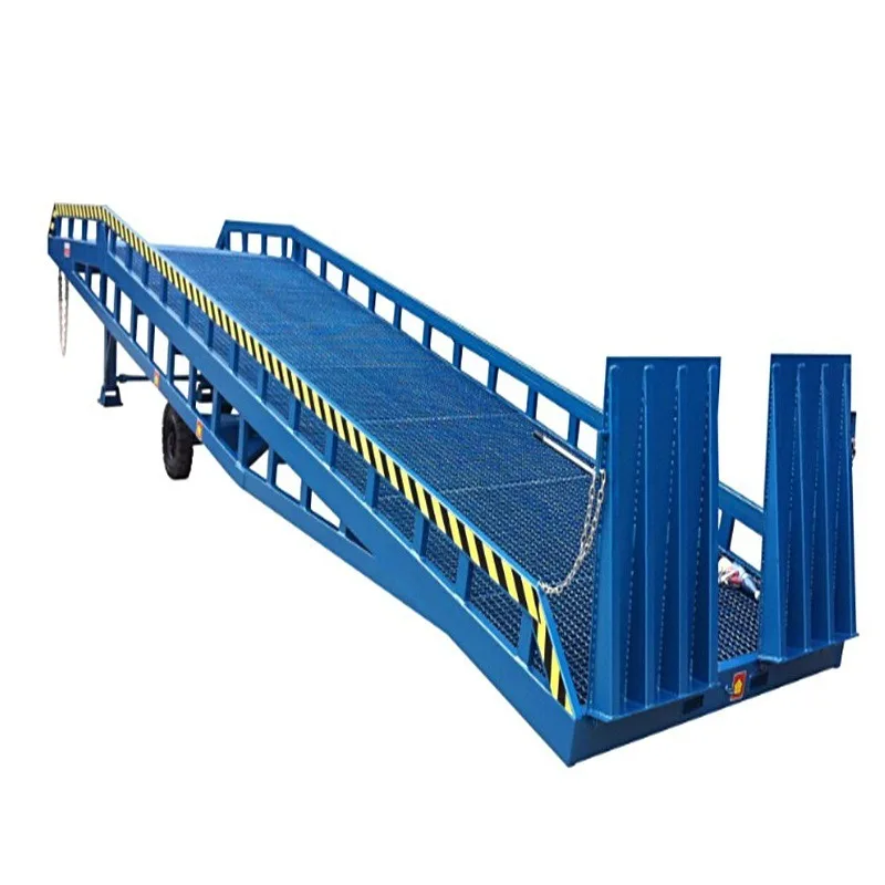Container loading and unloading platform, forklift boarding bridge, warehousing and logistics vehicle tail plate